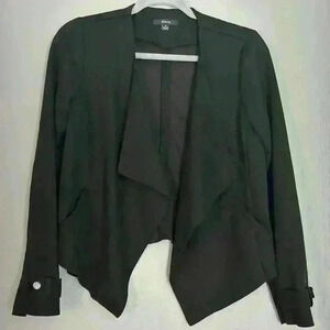 Blashe Faux Suede Black Jacket (376)